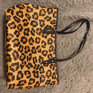 Printed coach tote bag.. worn once